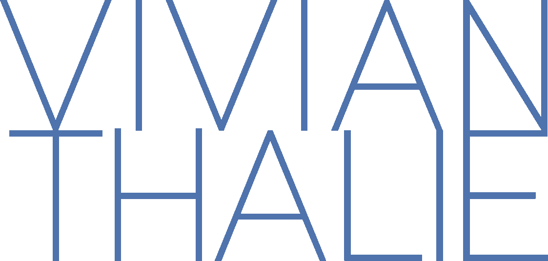 Logo Vivian Thalie gris